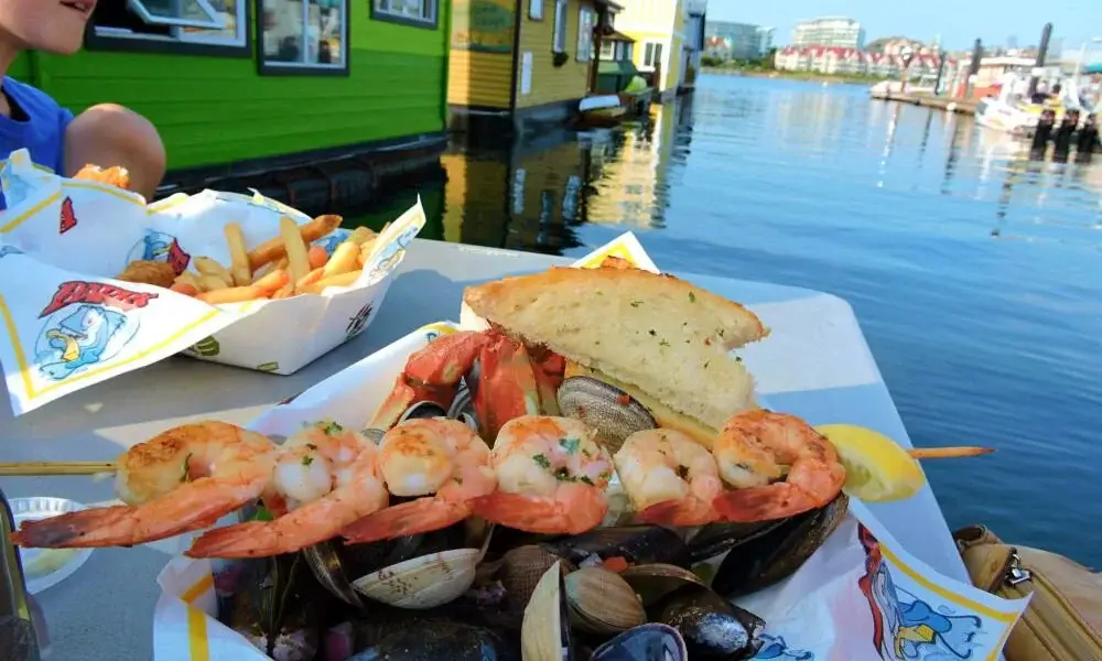 Feast at Fisherman’s Wharf Victoria