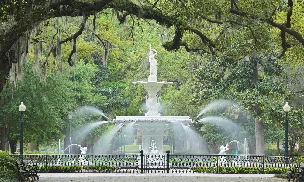 Forsyth Park in Savannah