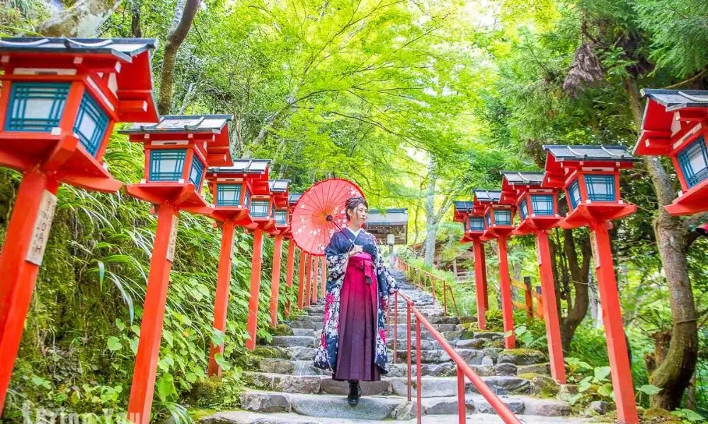 Hike from Kibune to Kurama Kyoto