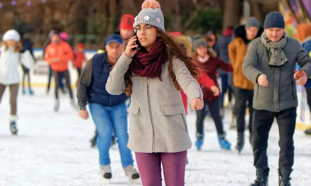 Ice Skating in Calgary