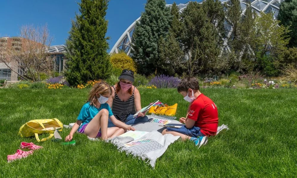 Picnic in the Denver Botanic Gardens