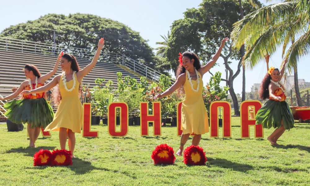 Hula performance