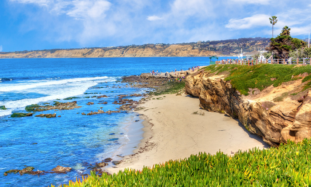 San Diego beach